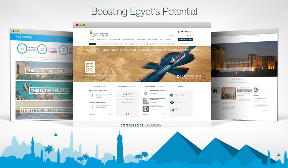 Code95 launched 3 major Egyptian projects online in 2015