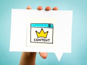 content-is-king for content marketing by code95.com