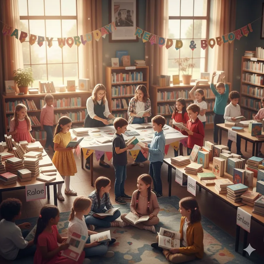 Celebration in schools and libraries