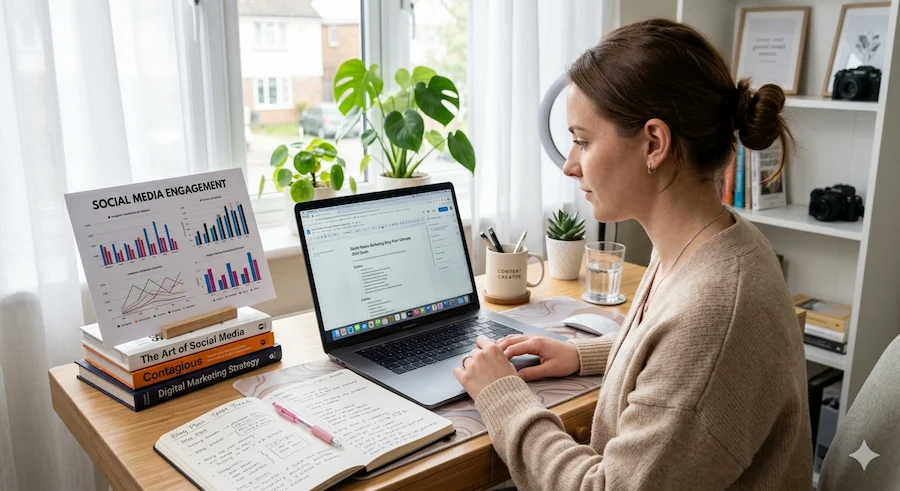 Social Media Marketing Blog Planning Workflow