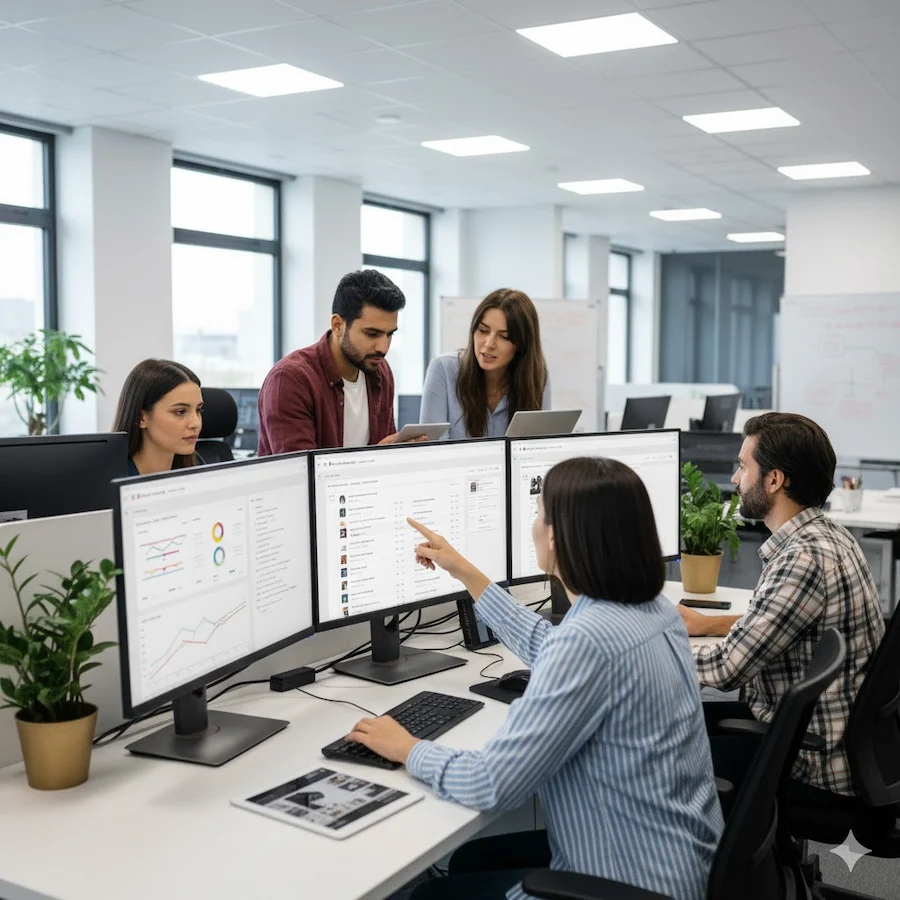 Online store management