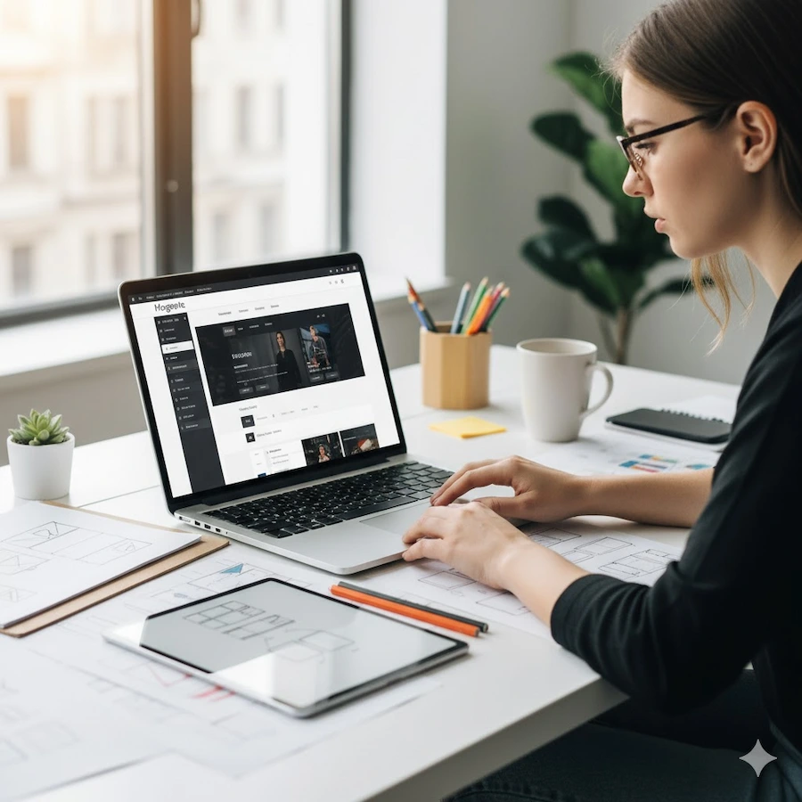 Professional user interface