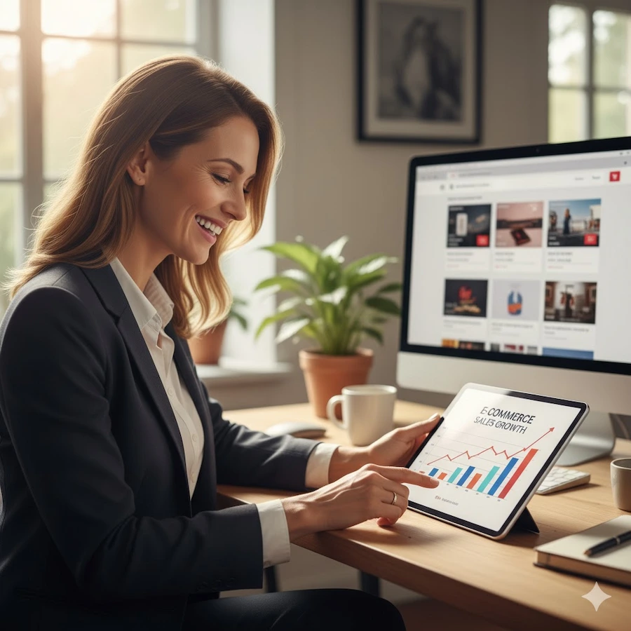 growth of online commerce