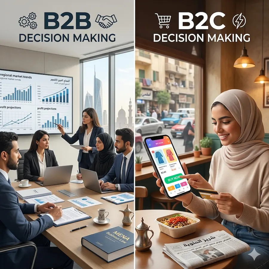 what changes between B2B and B2C