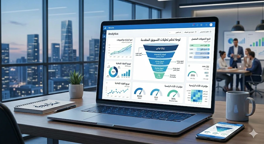 تحليل أداء الموقع وقياس نتائج التسويق