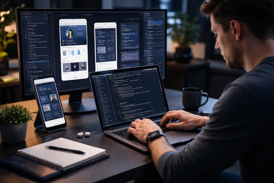 برمجة تطبيقات الجوال في السعودية باحتراف – كود 95