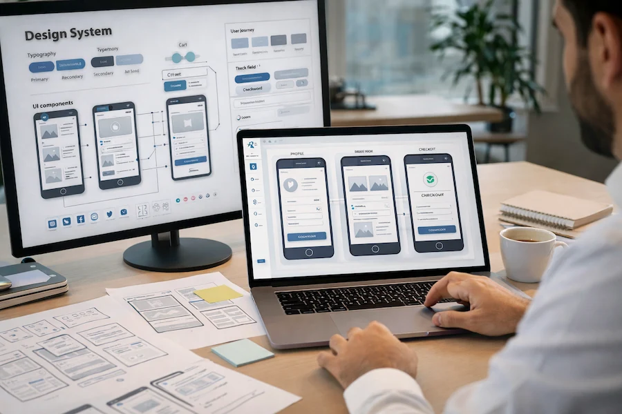 تصميم واجهات التطبيقات وتجربة المستخدم في السعودية