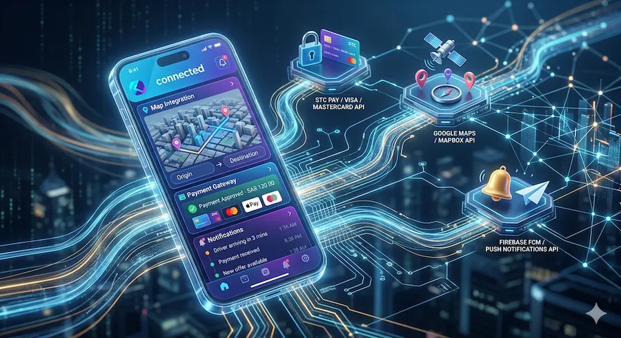 التكاملات الخارجية وتأثيرها على تكلفة التطبيق