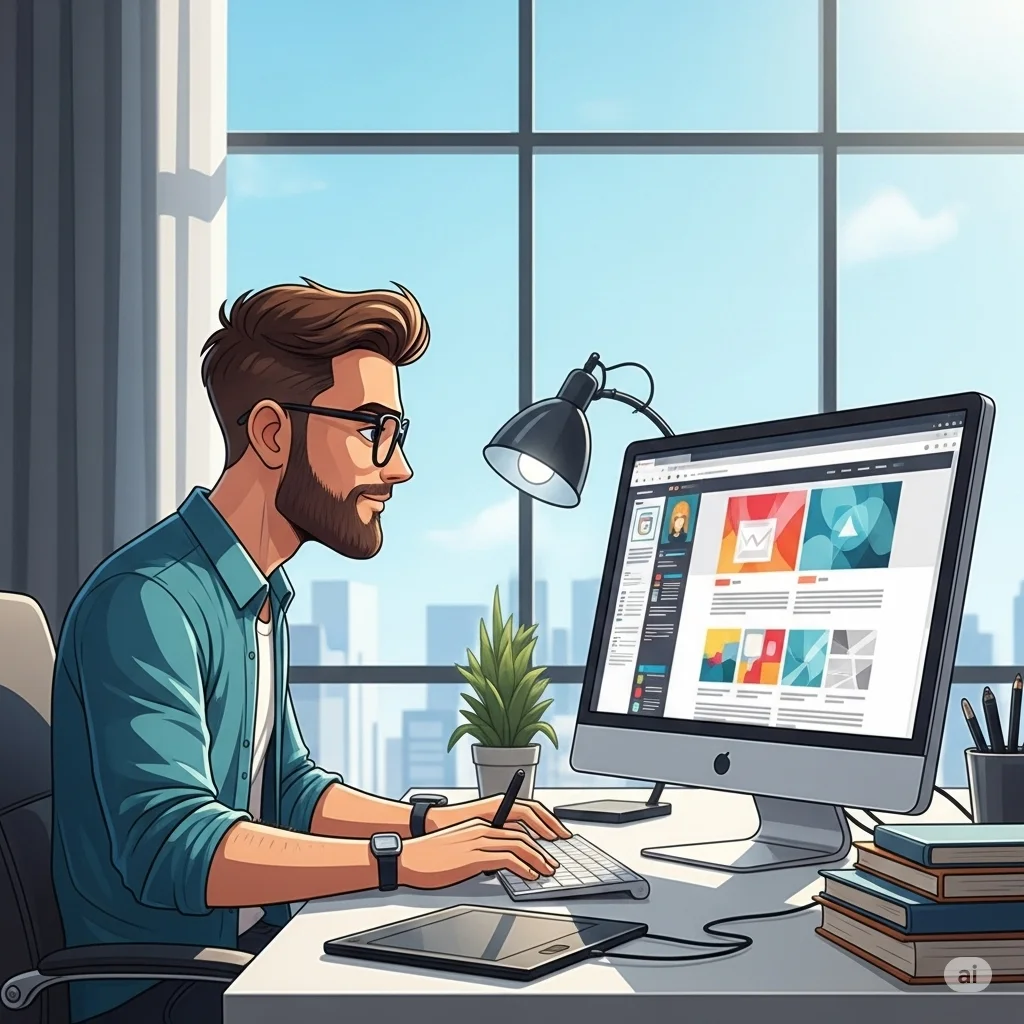 تصميم موقع الكتروني