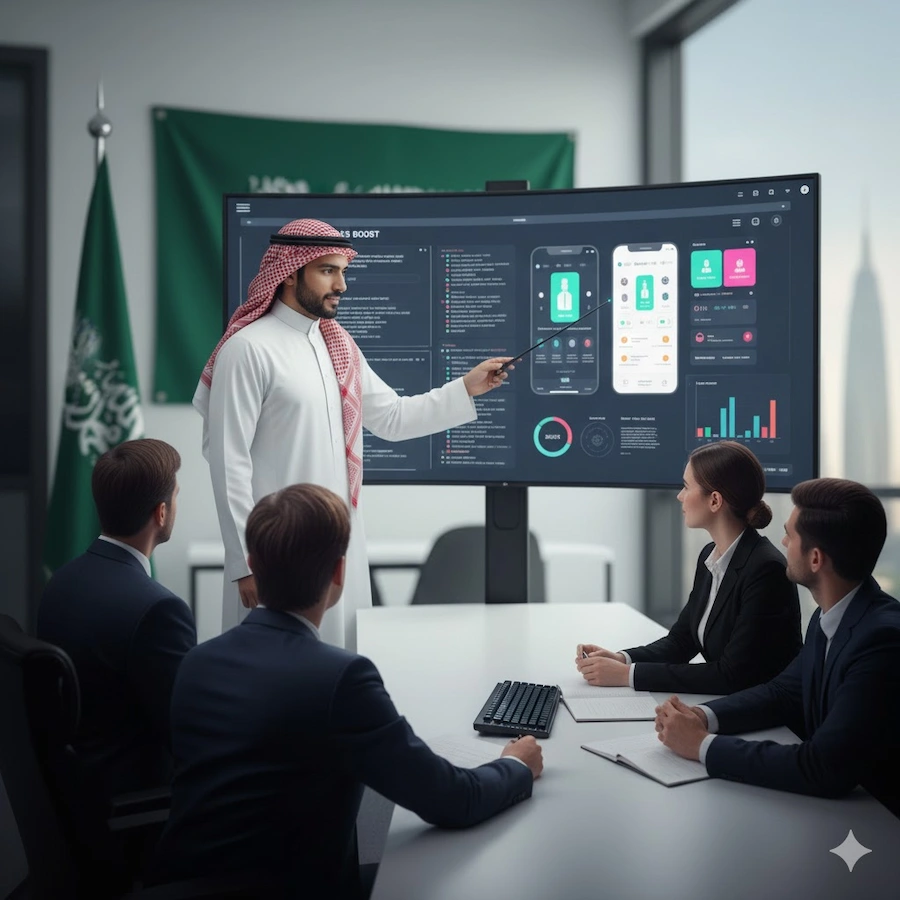 تصميم تطبيقات احترافية في السعودية