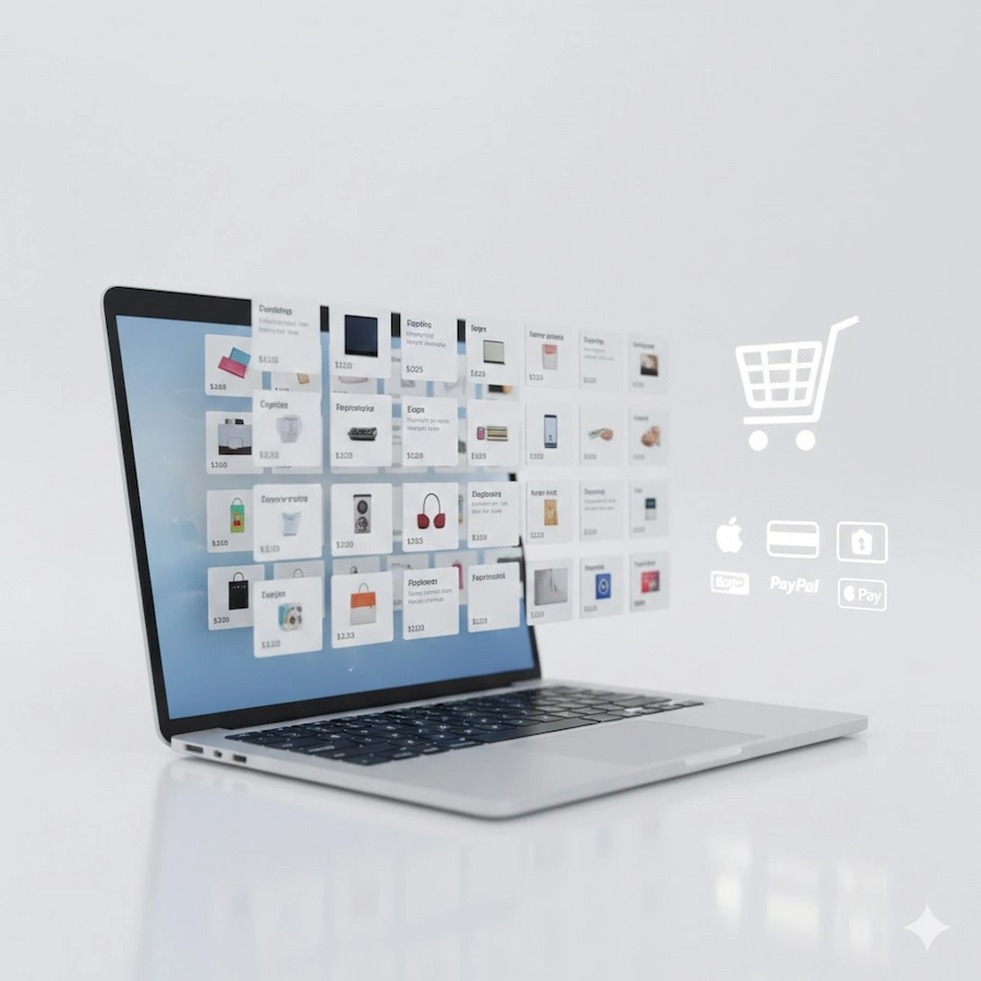 خطوات إنشاء متجر إلكتروني