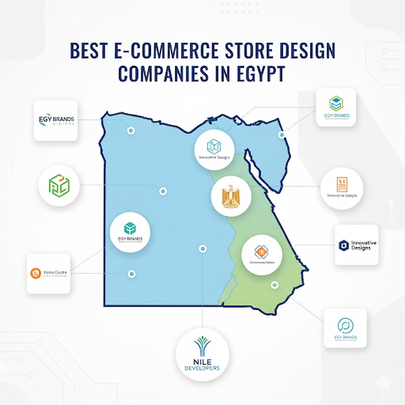 شركات تصميم المتاجر في مصر