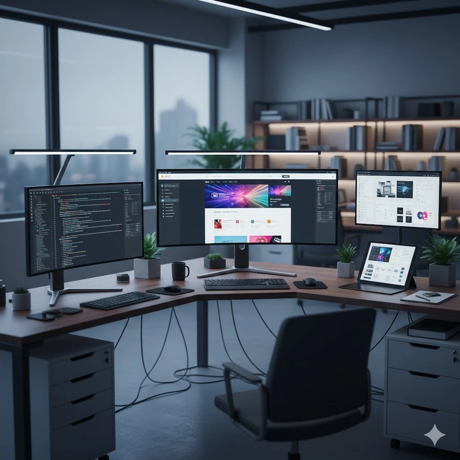 Create professional website