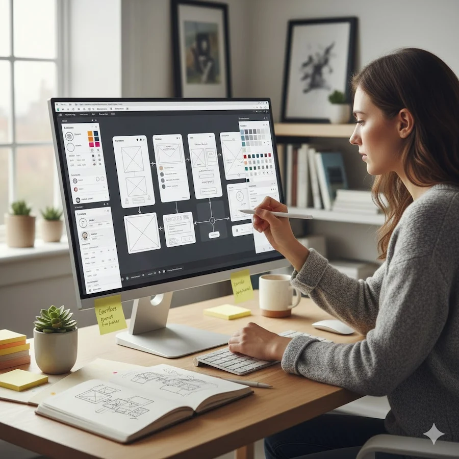 تطوير موقع الكتروني