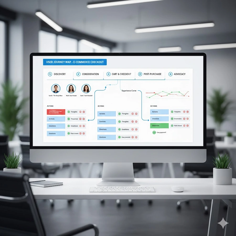 مزايا تصميم وجهات التطبيقات