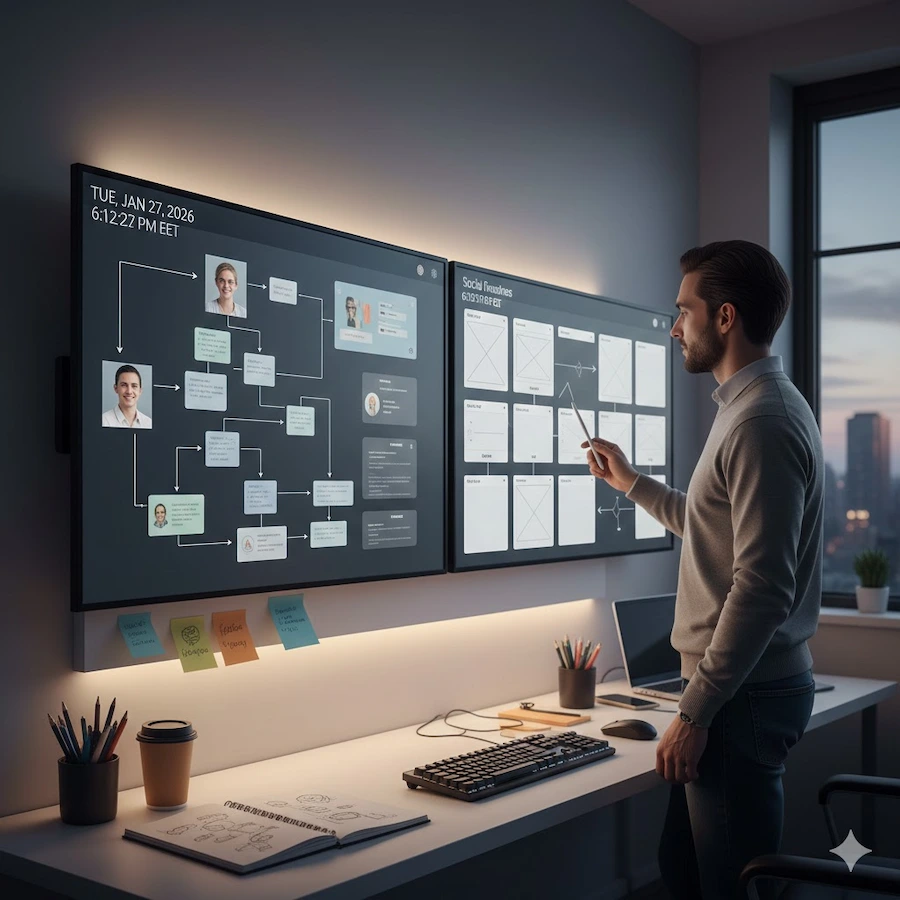 نصائح عند تصميم واجهات مواقع وتطبيقات